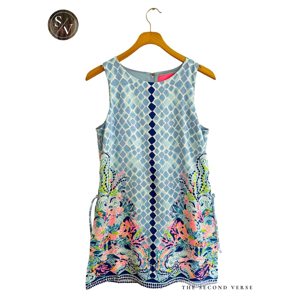 LILLY PULITZER Donna Romper Size 2 Multi Hidden Treasure